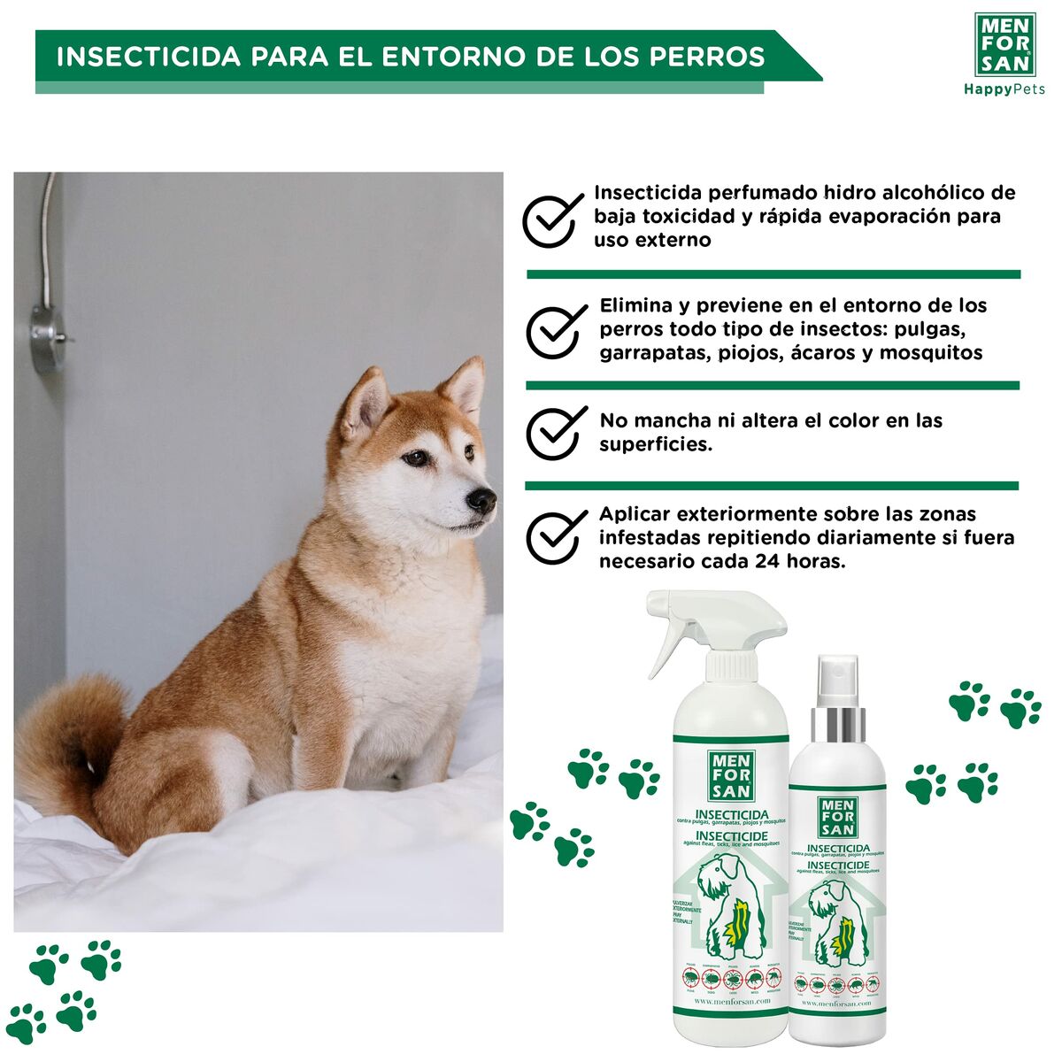 Perfume para Animais de Estimação Menforsan 750 ml
